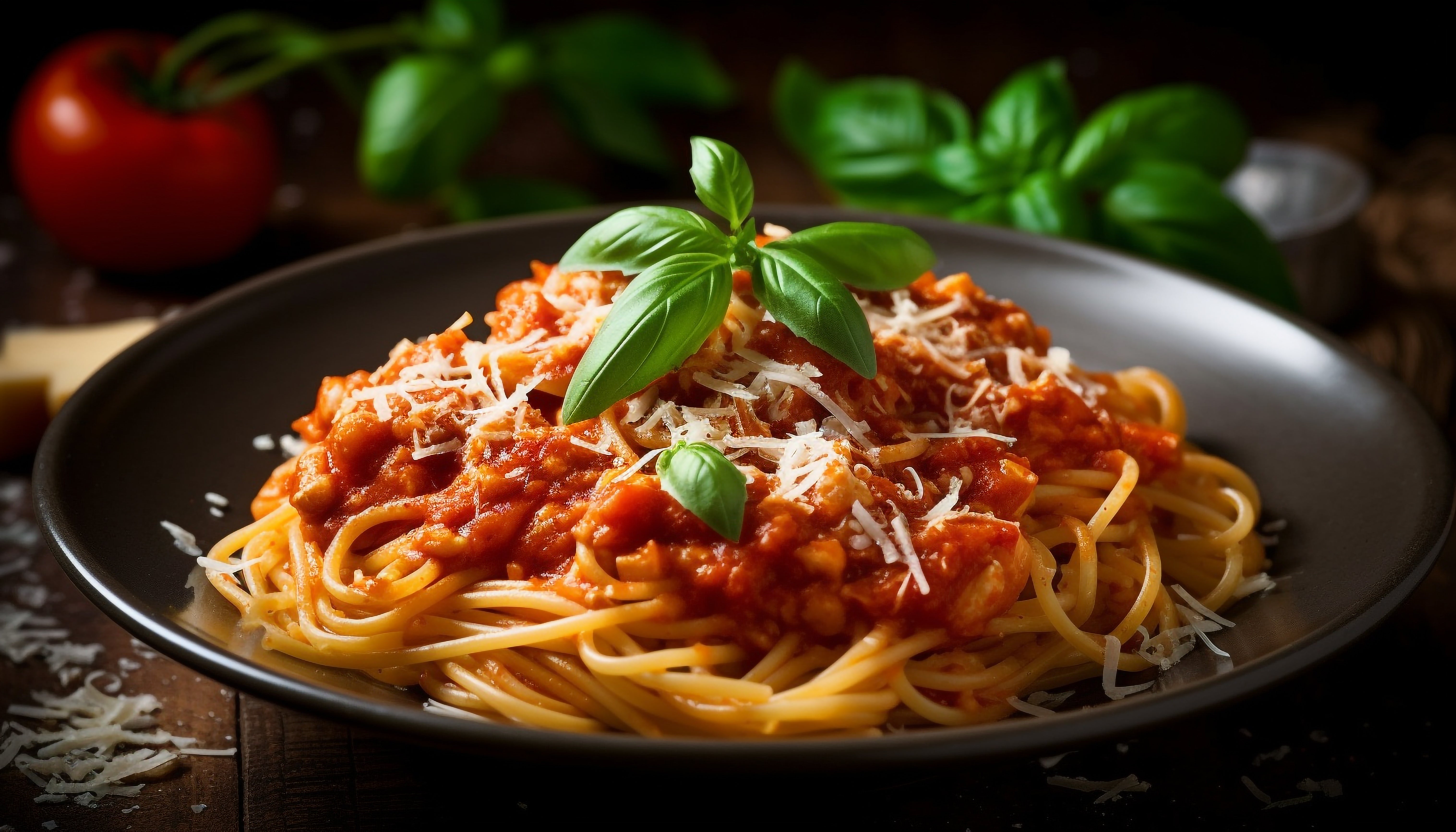 BOLOGNAISE  : Viande hachée / sauce pesto / sauce tomate